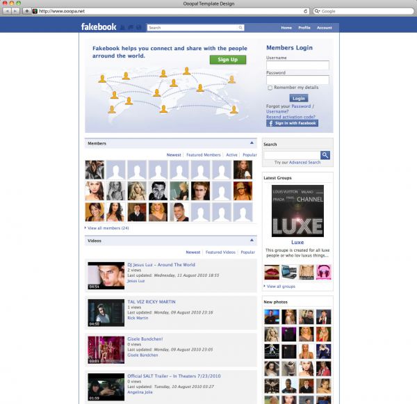 ������� Fakebook - Facebook + ���������