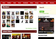 Screenshot of KenyaHub.com using JomSocial with 120,583+ users.