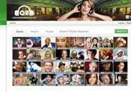 Screenshot of OnlineRadioStations.com using JomSocial with 60,940+ users.