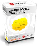 X5 Jomsocial tag cloud