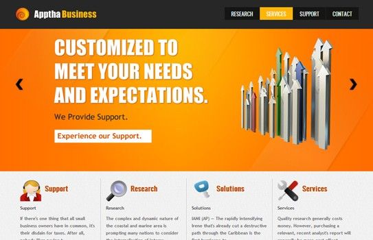 Apptha Business Pro Theme