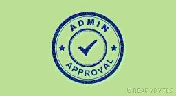 Admin Approval Plugin