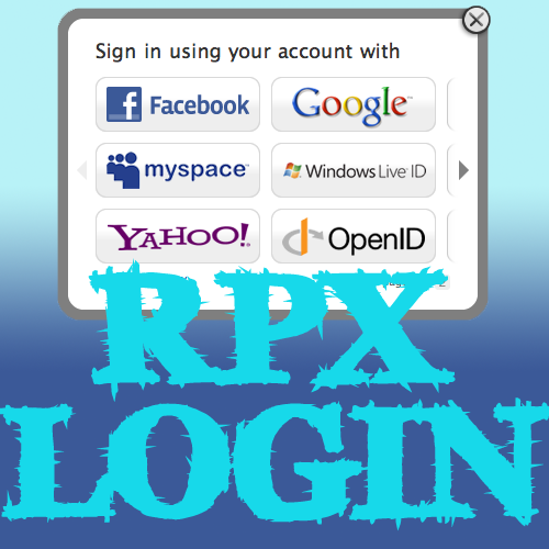 RPX/Janrain Login - Social Sign In