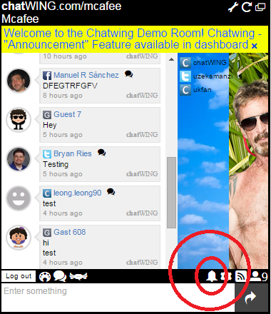 An Excellent tip is to try Chatwing for your social chat room, directly integrate via JomSocial, customize every aspect, fully hosted and free! #jomsocial #chat