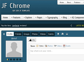 JoomForest Chrome for JomSocial