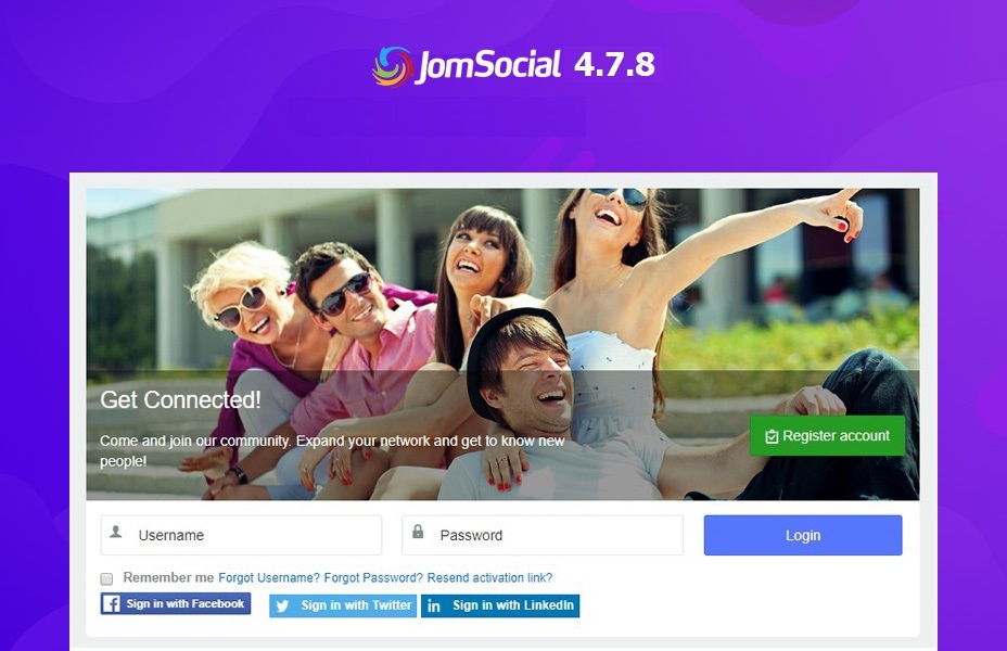 Jomsocial Joomla social community extension updated for bug fixes