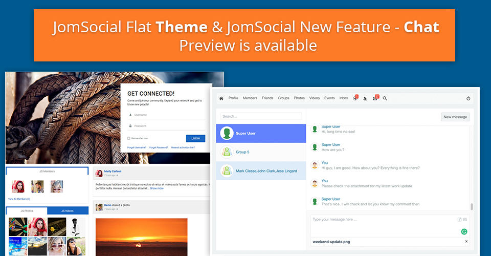 joomsocial preview