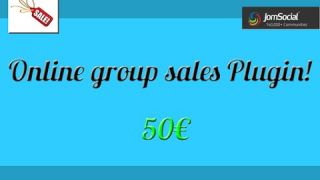 Online Group Sales Plugin for JomSocial