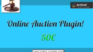 Oline Auction Plugin for JomSocial