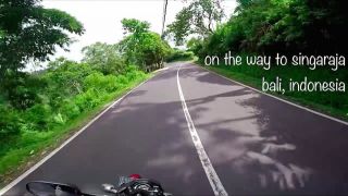Motorbike roadtrip in Bali, Indonesia